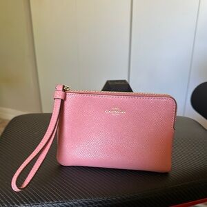 Coach Pink Wristlet